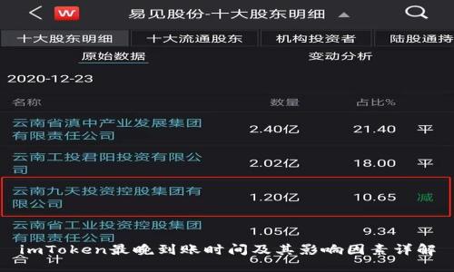 imToken最晚到账时间及其影响因素详解